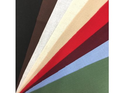 Bavlněné plátno metráž - Barva: černá (Barva Černá)