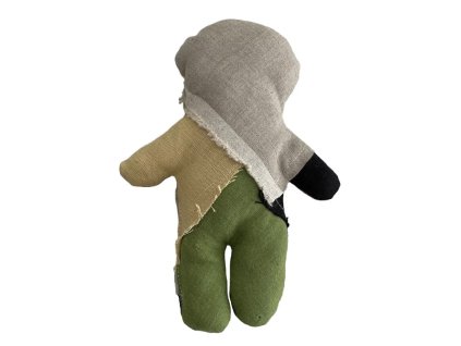 Voodoo panenka - Patchwork - Možnost výběru: s očima (Varianta S očima)