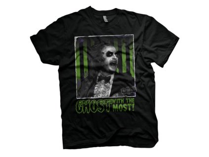 Tričko Beetlejuice - Ghost With The Most - Velikost: M (Velikost M)