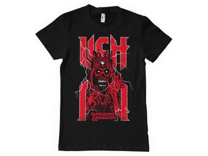Tričko Dungeons & Dragons - Lich King - Velikost: M (Velikost M)