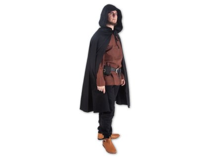 Plášť jednoduchý - černý - Velikost: L (Velikost L)