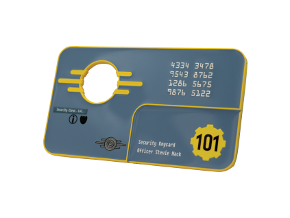sberatelsky ingot fallout 3 vault 101 security keycard 68fb3ef39e7eb