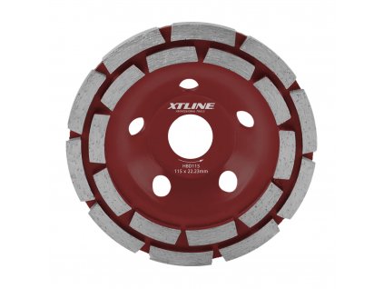 XTLINE Kotouč diamantový brusný dvouřadý | 125x5x22,2 mm