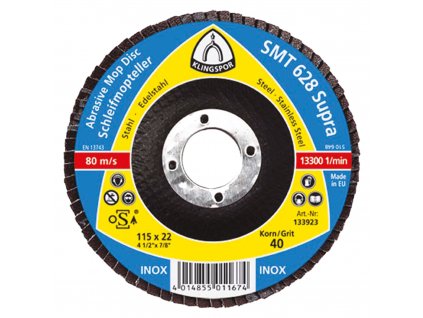 KLINGSPOR Kotouč brusný lamelový zirkon SMT 624 | 125 mm zr. 60