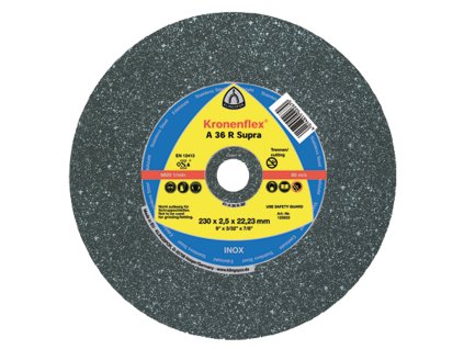 KLINGSPOR Kotouč řezný na nerez/ocel A 36 Supra | 150x2x22,2 mm