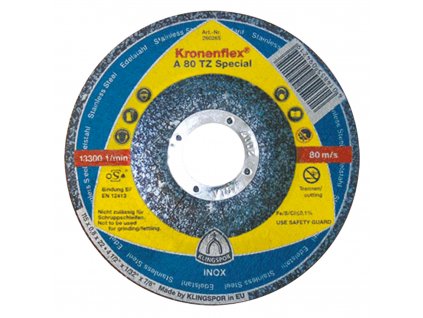 KLINGSPOR Kotouč řezný A980TZ Special | 115x0,8x22,2 mm