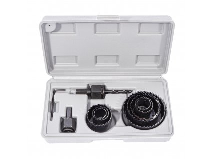 STAVTOOL Sada vykružovacích korunek 10 dílů | 19-64 mm, plastový box