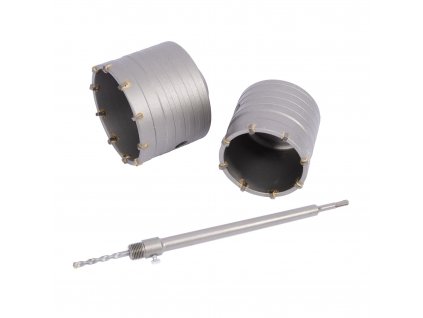STAVTOOL Vykružovací korunka + trn do zdiva SDS-PLUS | 65, 80 mm