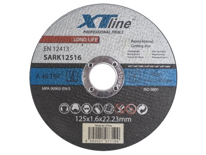 XTLINE Kotouč řezný na ocel | 115x1,6x22,2 mm