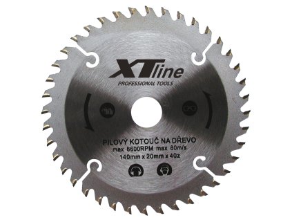 XTLINE Kotouč pilový s SK plátky - trapéz | 170x1,6x30 mm, 60 zubů