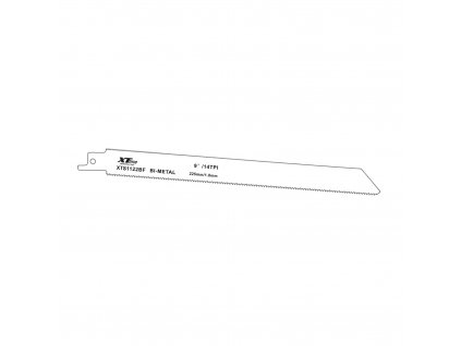 XTLINE Pilové plátky mečové Bimetal | 228x19x0,9 mm, 14 Tpi (1bal/5ks)