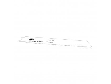 XTLINE Pilové plátky mečové Bimetal | 228x19x0,9 mm, 10 Tpi (1bal/5ks)