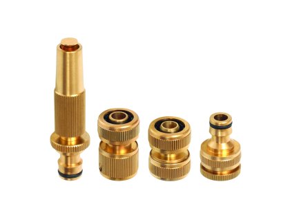 XTLINE Sada 4ks - hubice, adaptér 3/4”-1”, 2 rychlospojky
