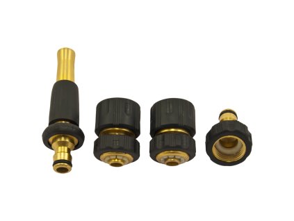 XTLINE Postřikovač hubice stavitelná + adaptér 1/2”- 3/4” + 2 rychlospojky