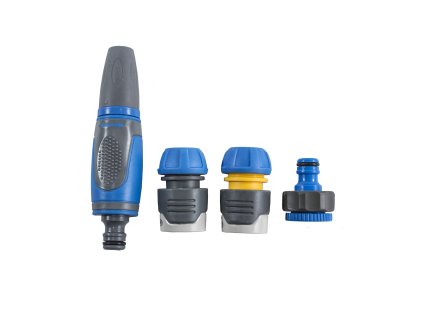 AQUACRAFT Rozstřikovač soft-touch + spojky 1/2" + adaptér 3/4"-1/2"