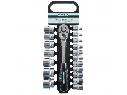 HONITON Sada hlavic 1/2” 19 dílů