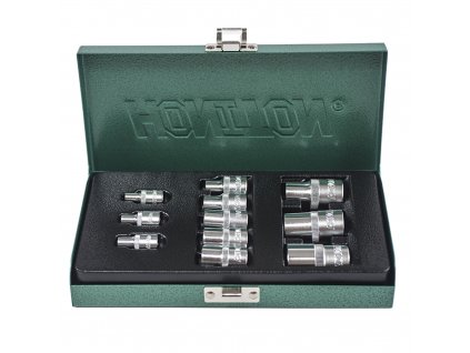 HONITON Sada hlavic TRX 1/4”- 3/8”-1/2” 11 dílů