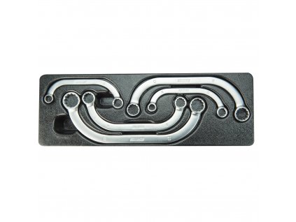 HONITON Sada očkových zahnutých klíčů 5 dílů | plastové plato A