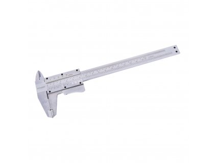 XTLINE Měřítko posuvné INOX s tlačítkem | 150 mm