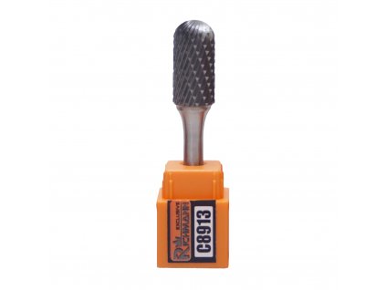 RICHMANN Kolíková fréza do kovu, stopka 6 mm | válcová kulatá 12x25 mm