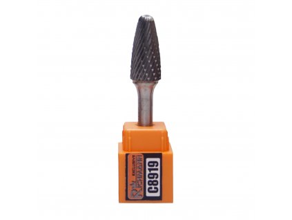 RICHMANN Kolíková fréza do kovu, stopka 6 mm | kulatý oblouk 10x20 mm