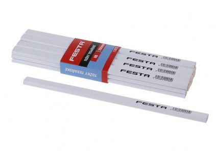 Tužka tesařská FESTA 250mm HB (bílý lak)