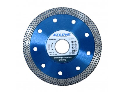 XTLINE Kotouč diamantový turbo SLIM CUT | 115x0,8/1,2x22,2x10 mm