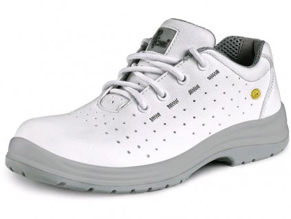 Obuv CXS WHITE LINDEN O1 ESD, polobotka