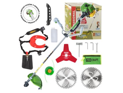 337 benzinovy krovinorez procraft t4200 pro t4200 pro