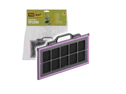 2720 penovy filtr pro prumyslovy vysavac procraft vp2000 fpvp2000