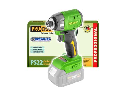 6254 aku razovy utahovak procraft ps22bb bez baterie a nabijecky ps22bb