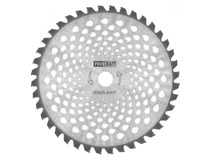 6984 nuz krovinorezu kotouc d255254 40t will win procraft np 40t