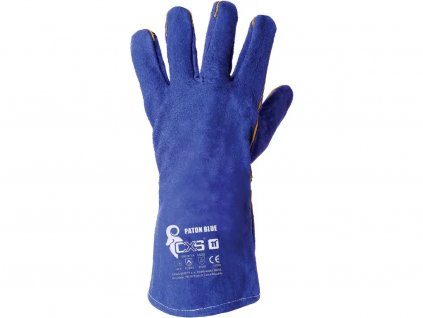 Rukavice CXS PATON BLUE, svářecí, vel. 11