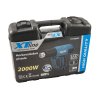 XTLINE Horkovzdušná pistole s elektronickou regulací 2000 W + příslušenství 5 dílů