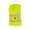 Vesta CXS TEDDY, výstražná, dětská, žlutá (Velikost S)