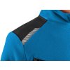 Bunda CXS 4ENVI SOLIS, pánská, fleecová, azurově modro-černá (Velikost S)
