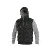 Bunda CXS FLINT, pánská, černo - šedá (Velikost S)