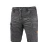 Kraťasy jeans CXS MURET, pánské, šedo-černá (Velikost 46)