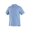 Polokošile CXS MICHAEL, krátký rukáv, nebesky modrá (Velikost S)