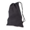 Plátěný pytlík - černý - Velikost: malý (Velikost Malý)
