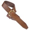 Kožený opasek Dragutin - Barva: hnědá (Barva Hnědá)