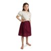 Dívčí sukně Hobitka, vínová - Velikost: 122/128 (Velikost 122/128)