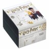 Stříbrný prsten Harry Potter - Relikvie smrti s krystaly - Velikost: S (Velikost S)