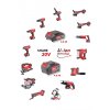 Vrtačka AKU s příklepem FESTA "BRUSHLESS" SHARE20V baterie 2.0Ah, nabíječka, kufr