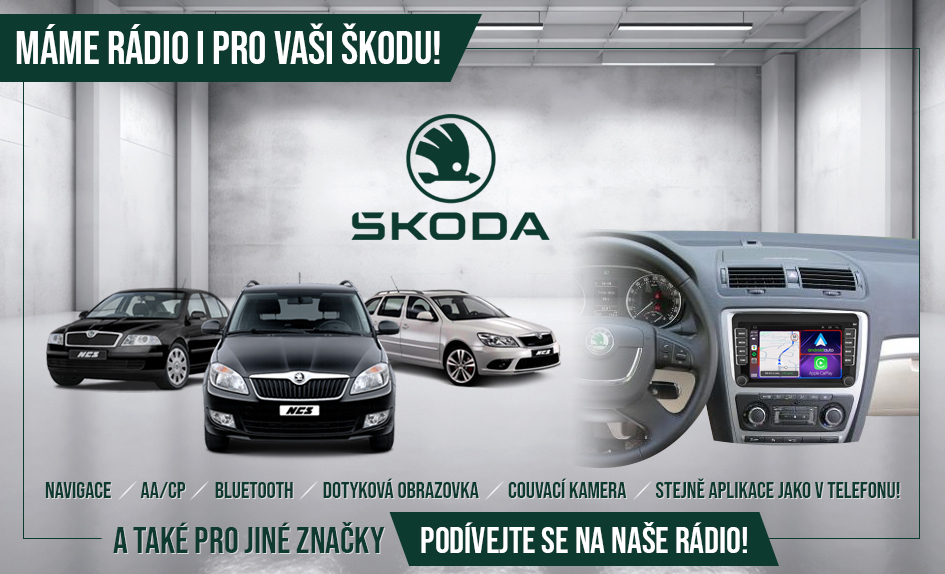 autorádio Škoda