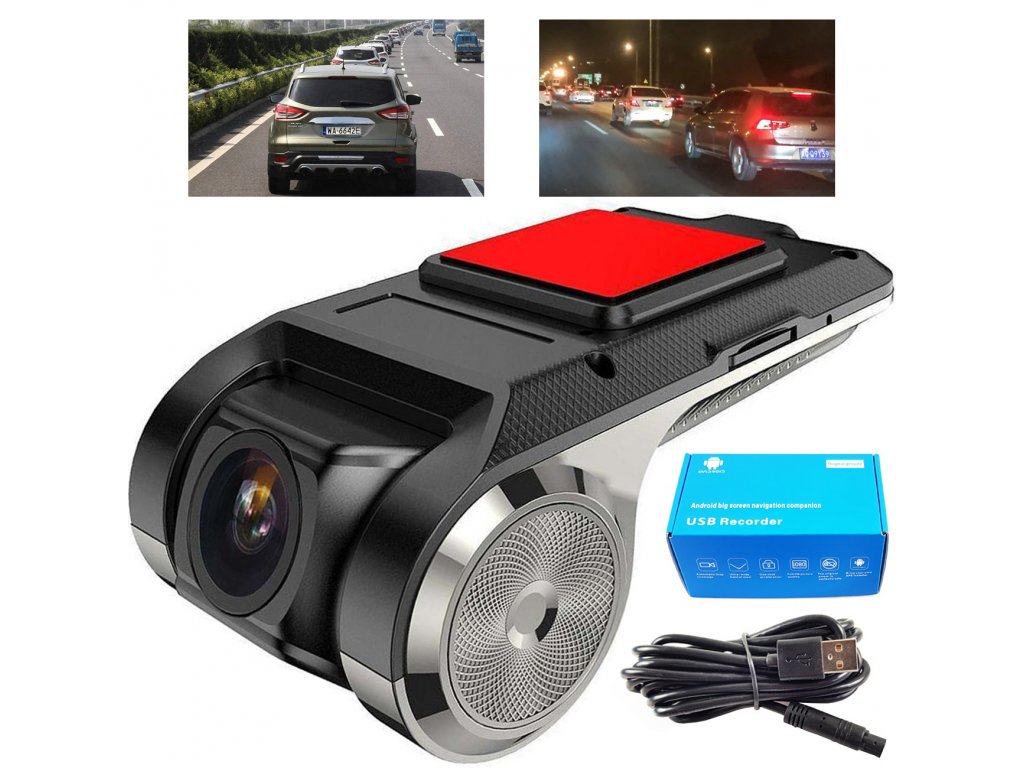 Přední kamera do auta pro všechny Android autorádia s USB - funkce ADAS,  Autokamera, Auto Kamera s funkcí ADAS, Front Camera, Přední Kamera pro  Android - CarTune Stereo s.r.o.