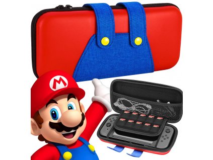 Obal odolný kryt pouzdro Mario, Luigi na Nintendo Switch, Nintendo Switch OLED limitovaná edice
