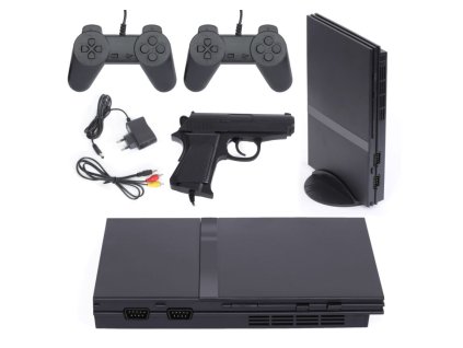 8-bit Black Retro TV konzole Super Game