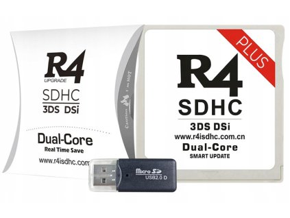 R4 DUAL CORE SDHC KARTA DO 2DS DSi 3DS XL DS R4i
