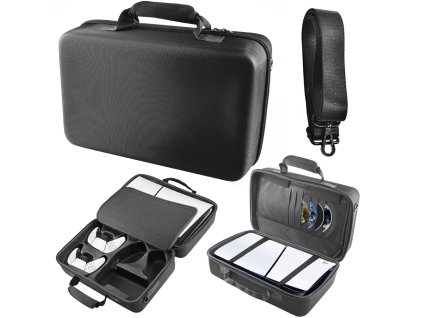 Odolné pouzdro - cestovní kufřík na PLAYSTATION 5 SLIM case pro PS5 D Chassis CFI-2016